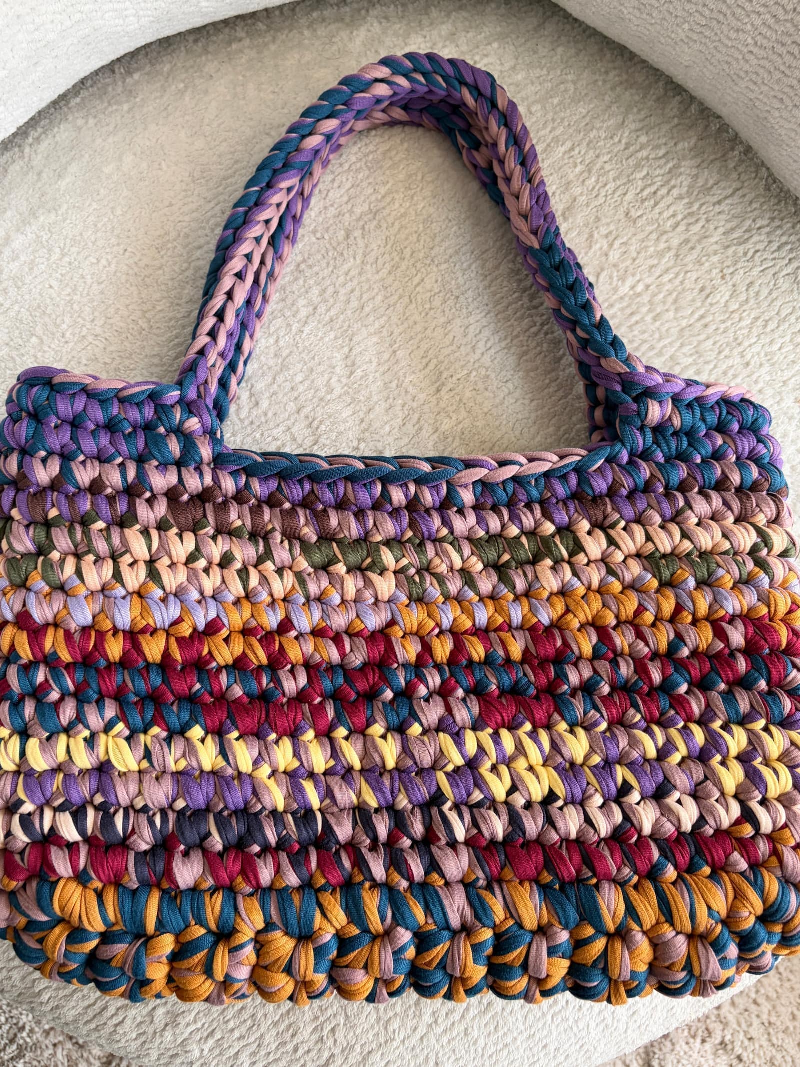 Cece (Purple) — handmade crochet bags in the UAE